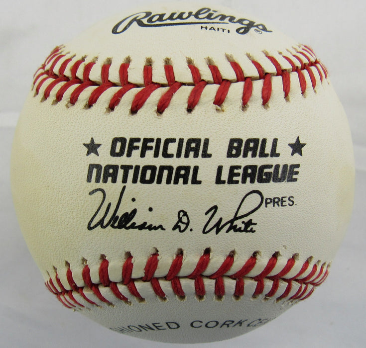 Jerome Walton Signed Auto Rawlings Baseball B170