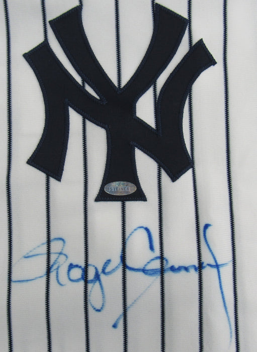 Roger Clemens Signed Yankees Jersey Steiner Holo