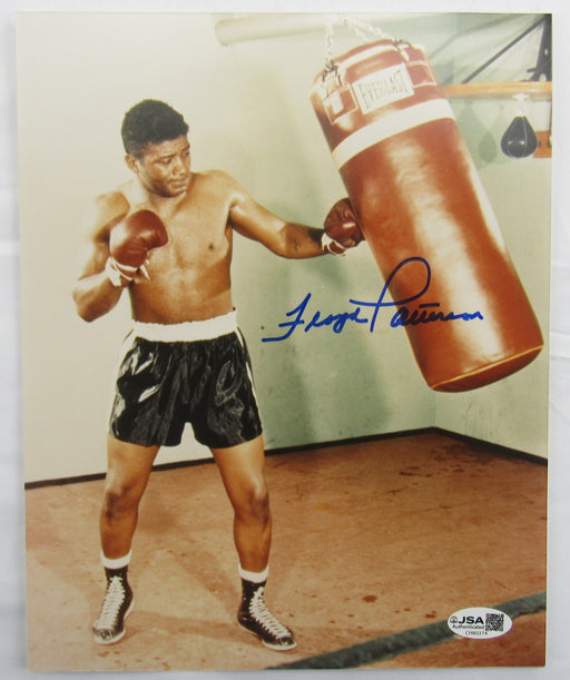 Floyd Patterson Signed Auto 8x10 Photo JSA CH80374