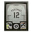 AJ Pierzynski Signed 06 WS Champs Chicago Grey Custom Suede Matte Framed Baseball Jersey (Beckett)