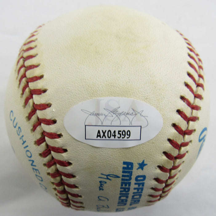 Bob Kuzava Signed Rawlings Baseball JSA AX04599