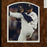 Trevor Hoffman Signed San Diego White Custom Suede Matte Framed Baseball Jersey (Beckett)