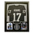 Davante Adams Signed Las Vegas Black Custom Suede Matte Framed Football Jersey (JSA)