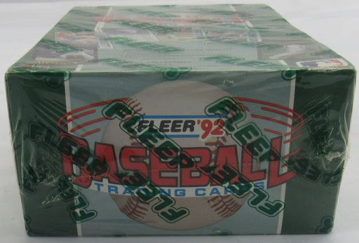 1992 Fleer Baseball Wax Pack Box