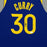 Steph Curry Signed Golden State Warriors Suede Matte Framed Basketball Jersey (JSA)