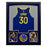 Steph Curry Signed Golden State Warriors Suede Matte Framed Basketball Jersey (JSA)