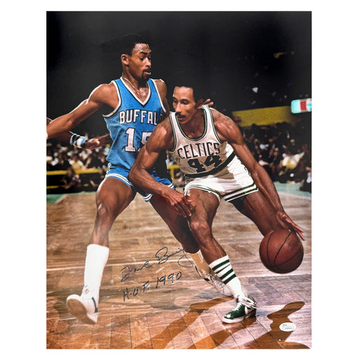 Dave Bing Signed HOF 1990 Inscription Pose 1 Basketball 16x20 Photo (JSA)