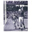 Sammy Baugh Signed HOF 63 Inscription Washington Pose 1 Football 16x20 Photo (JSA)