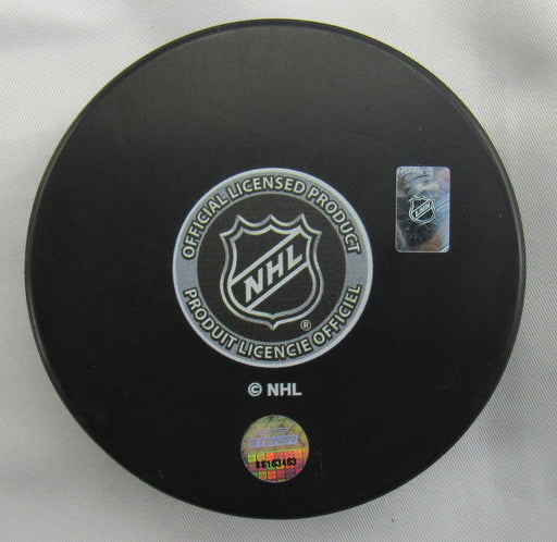 Butch Goring Signed Auto Islanders Puck w/ Insc Steiner COA