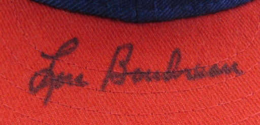 Lou Boudreau Signed Auto Hat JSA U92492