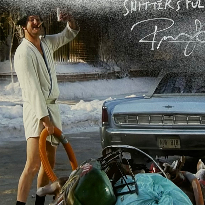 Randy Quaid Sh**ter's Full Hand Signed & Framed 16x20 Christmas Vacation Photo