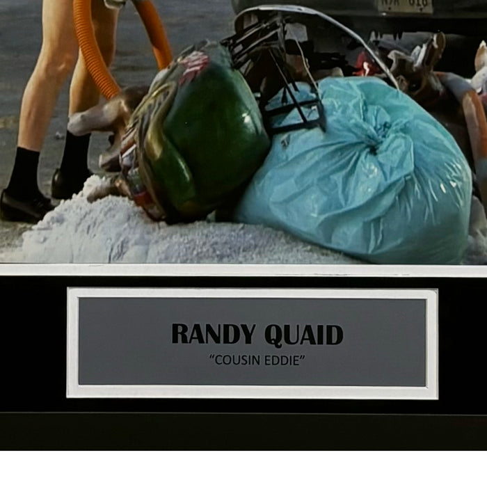 Randy Quaid Sh**ter's Full Hand Signed & Framed 16x20 Christmas Vacation Photo