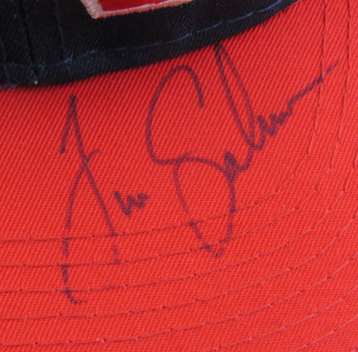 Tim Salmon Signed Auto Hat JSA EE11993