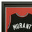 Ja Morant Signed Memphis Grizzlies Vertical Custom Framed Basketball Jersey