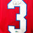 Demario Douglas Signed New England Red Football Jersey (Beckett)