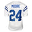 Lenny Moore Signed Baltimore White Football Jersey (JSA)