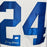 Lenny Moore Signed Baltimore White Football Jersey (JSA)