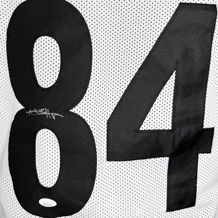 Antonio Brown Signed Pittsburgh White Football Jersey (JSA)