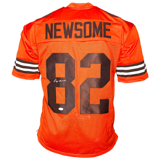 Ozzie Newsome Signed Cleveland Inverted Orange Football Jersey (JSA)