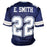 Emmitt Smith Signed Dallas Blue Football Jersey (JSA)
