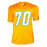 Rashawn Slater Signed Los Angeles Yellow Football Jersey (Beckett)
