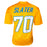 Rashawn Slater Signed Los Angeles Yellow Football Jersey (Beckett)