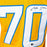 Rashawn Slater Signed Los Angeles Yellow Football Jersey (Beckett)