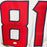 Jayden Higgins Signed Houston White Football Jersey (JSA)