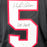 Morten Andersen Signed HOF 2017 Inscription Atlanta Black Football Jersey (JSA)