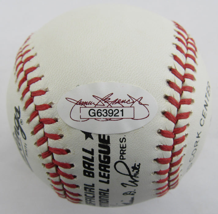 Spider Jorgensen Signed Auto Rawlings Baseball JSA G63291