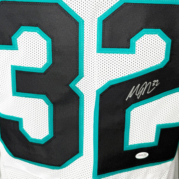 Maurice Jones-Drew Signed Jacksonville White Away Jersey Football Jersey (JSA)