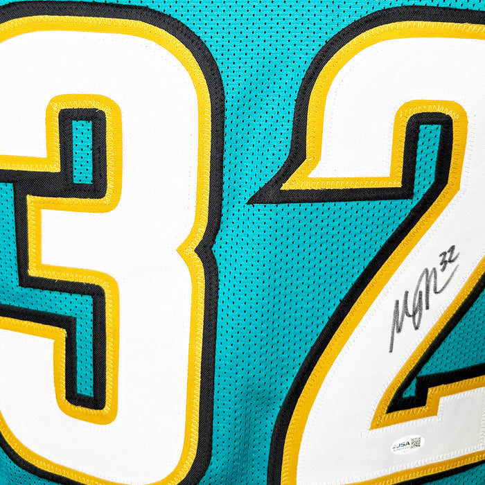 Maurice Jones-Drew Signed Jacksonville Teal Football Jersey (JSA)