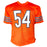 Brian Urlacher Signed Chicago Orange Football Jersey (Beckett)