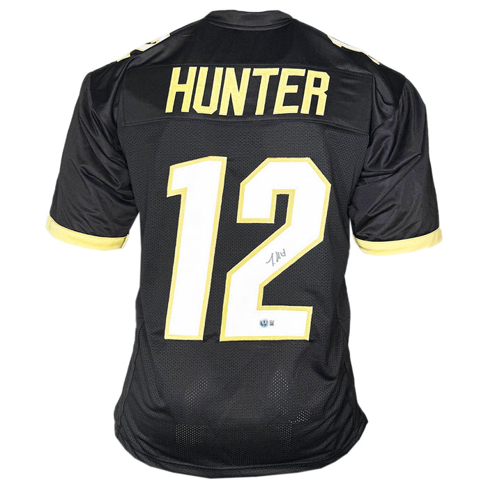 Travis Hunter Signed Colorado College Black Football Jersey (Beckett)