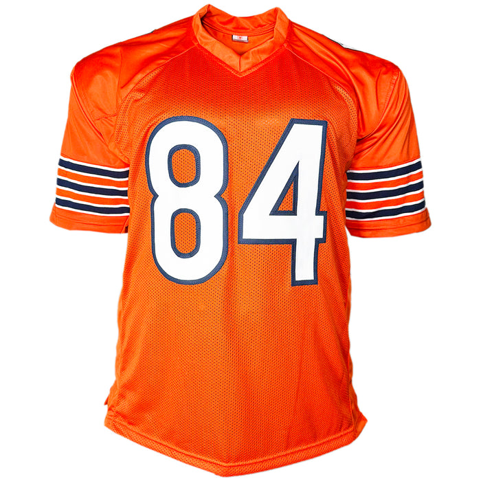 Colston Loveland Signed Chicago Orange Football Jersey (Beckett)