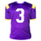 Craig Davis Signed LSU College Purple Football Jersey (JSA)