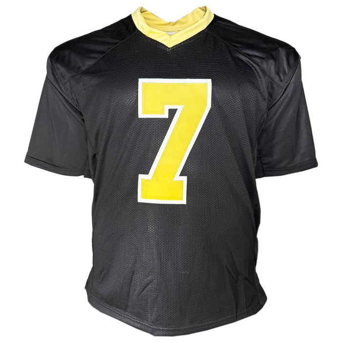 Morten Andersen Signed HOF 2017 Inscription New Orleans Black Football Jersey (JSA)