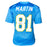 Tony Martin Signed San Diego Light Blue Football Jersey (JSA)