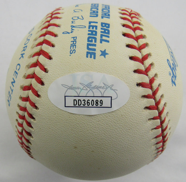 Jeff Reardon Signed Auto Rawlings Baseball JSA DD36089