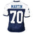 Zack Martin Signed Dallas Thanksgiving Football Jersey (Beckett)