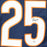 Kyle Monangai Signed Chicago Navy Game Style Football Jersey (PSA)