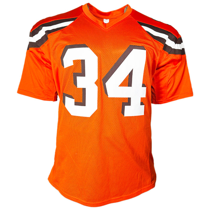 Greg Pruitt Signed Cleveland Orange Football Jersey (JSA)