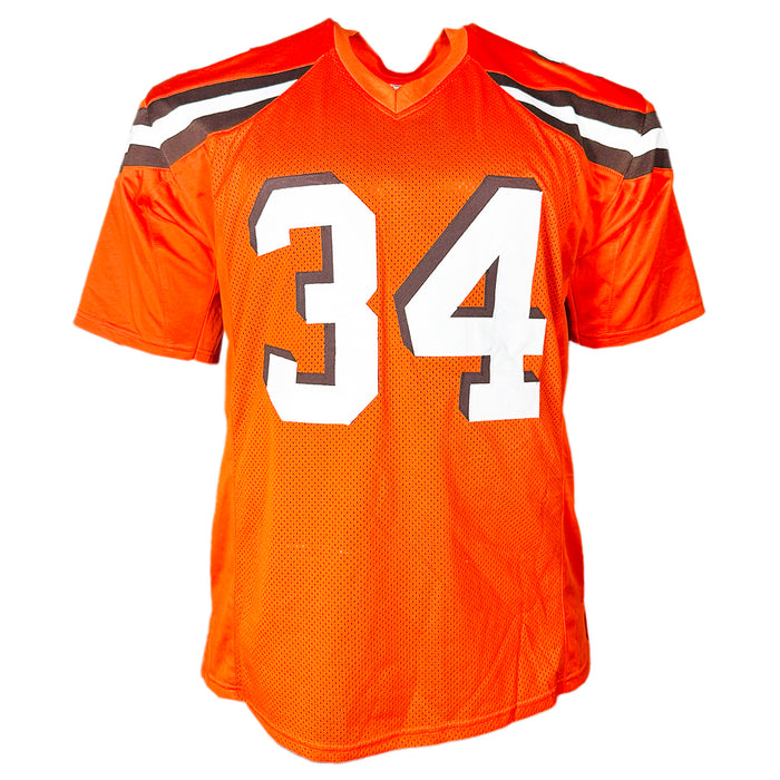 Kevin Mack Signed Cleveland Orange Football Jersey (JSA)