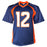 RJ Harvey Signed Denver Navy Football Jersey (JSA)