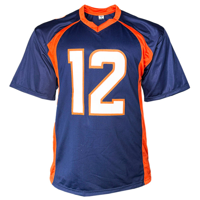 RJ Harvey Signed Denver Navy Football Jersey (JSA)