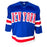 Gilles Villemure Signed New York Blue Hockey Jersey (JSA)