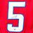 Josh Palmer Signed Buffalo Red Football Jersey (Beckett)