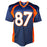 Ed McCaffrey Signed Denver Navy Football Jersey (Beckett)