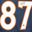 Ed McCaffrey Signed Denver Navy Football Jersey (Beckett)