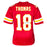 Emmitt Thomas Signed Kansas City Red Football Jersey (Beckett)